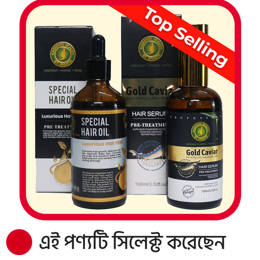 Special Hair Oil + Gold Caviar Hair Serum